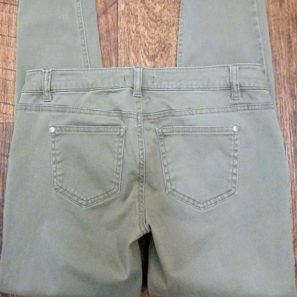 Fire Los Angeles Olive Color Skinny Jeans SZ 5 - Picture 4 of 9